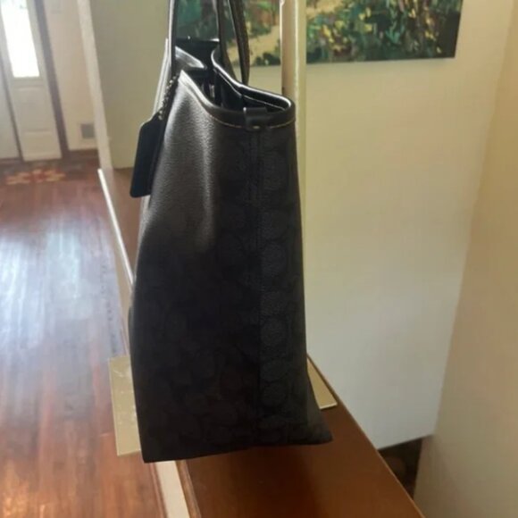 Coach Black Cat Tote Bag - Picture 3 of 7